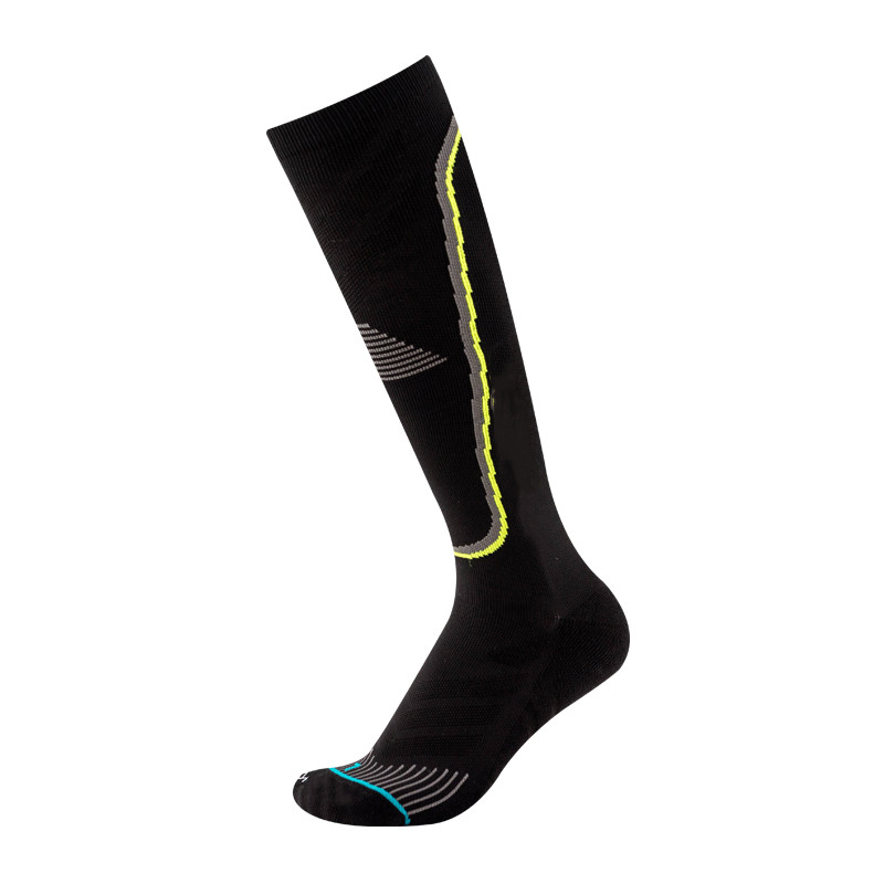 Meias esportivas de rua para ginásio, personalizadas para crianças em idade escolar, fabricante de meias com almofada completa, para corrida atlética, com controle de umidade, meias altas de algodão para homens