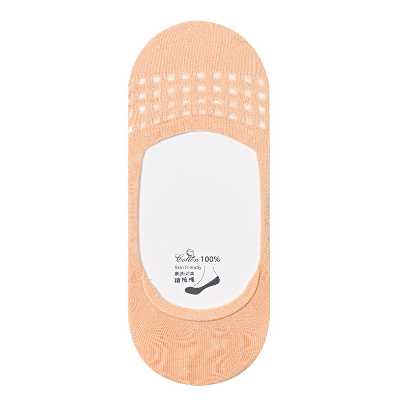 Meias invisíveis femininas de cano baixo em bambu colorido, finas e de algodão, para barco, sem mostrar, para meninas