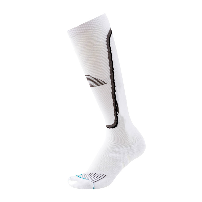 Meias esportivas de rua para ginásio, personalizadas para crianças em idade escolar, fabricante de meias com almofada completa, para corrida atlética, com controle de umidade, meias altas de algodão para homens