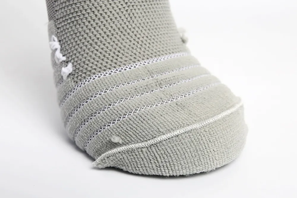 Meias de tornozelo de alta elasticidade para absorção de suor por atacado