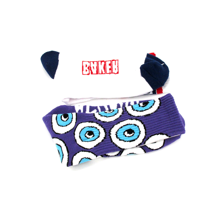 Socks personalizados com seu próprio logo, meias de cano alto, sem pedido mínimo, etiqueta privada, meias de algodão de bambu