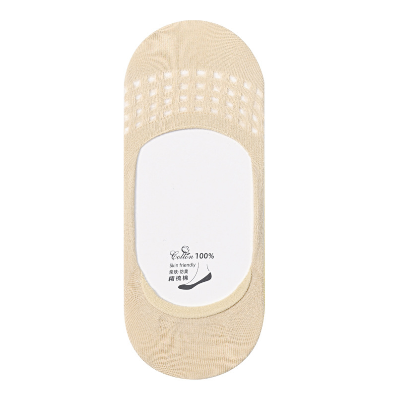 Meias invisíveis femininas de cano baixo em bambu colorido, finas e de algodão, para barco, sem mostrar, para meninas