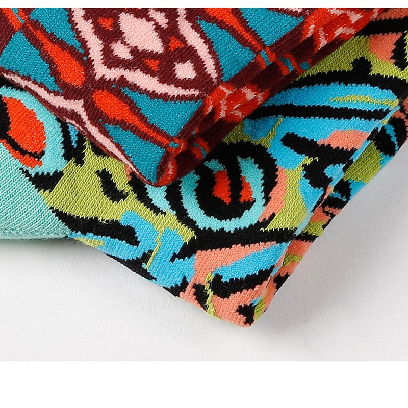 Meias de algodão coloridas para homens, mulheres e crianças, moda, atacado