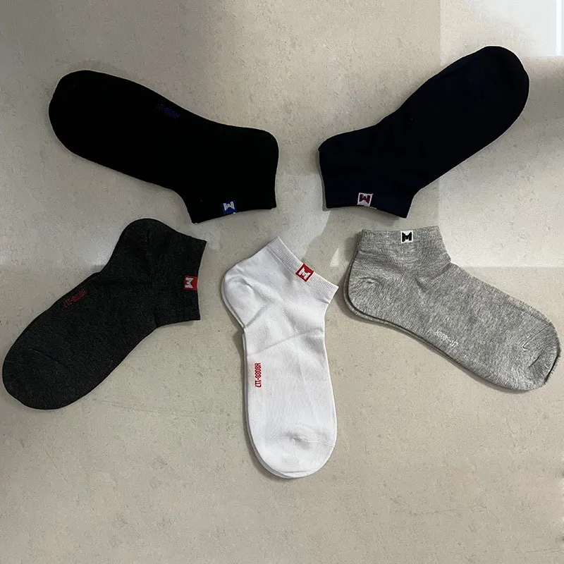 Meias Invisíveis Personalizadas Estilosas para Homens - Novo Design