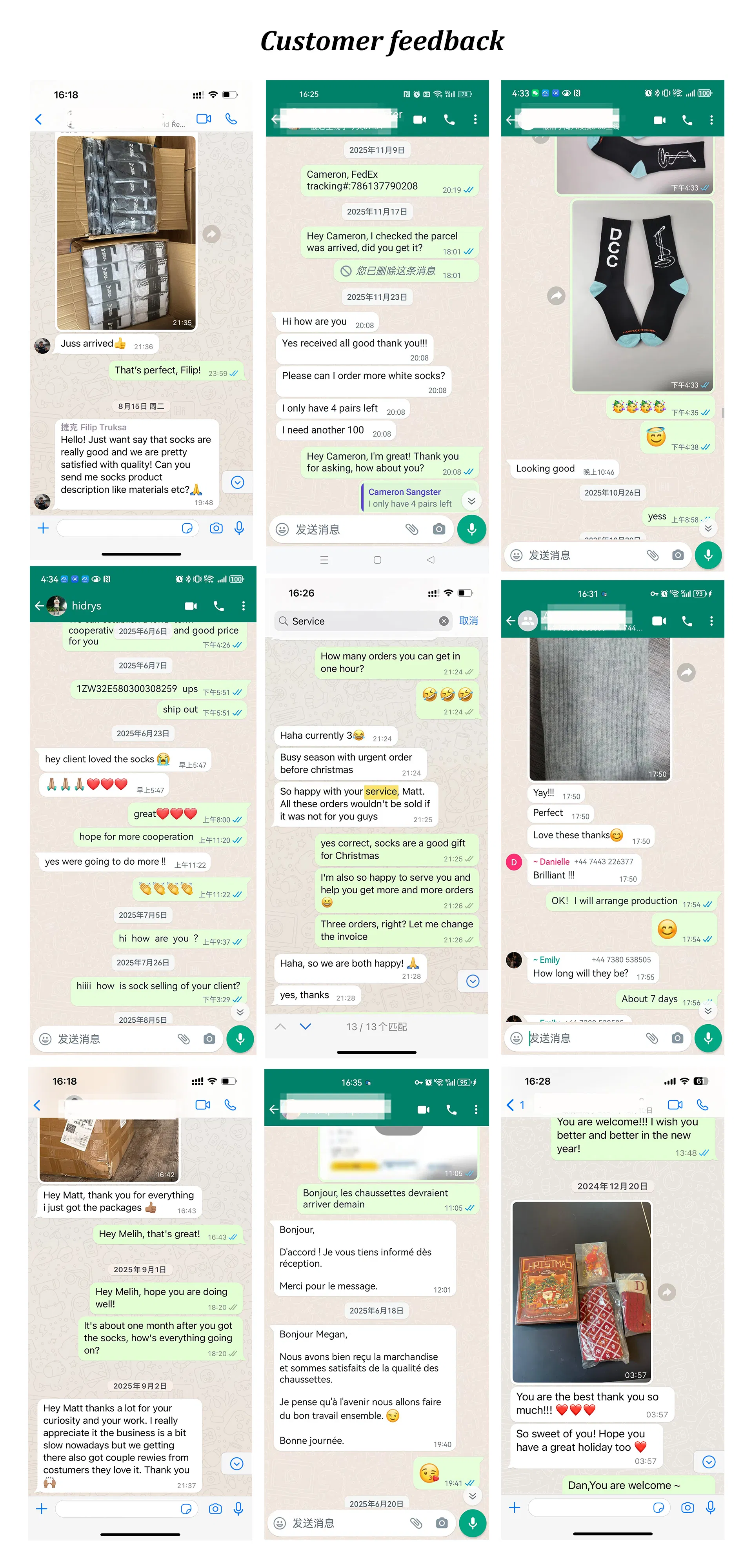 Meias de Yoga e Pilates de Algodão Antiderrapantes com Logo Personalizado da OEM
