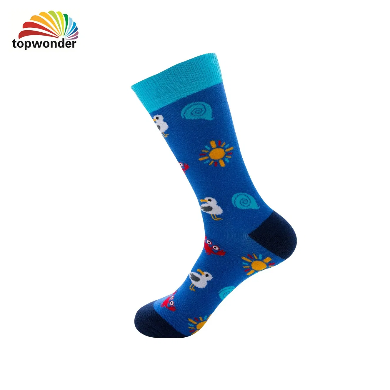 Atacado e Personalize Meias de Vestuário Coloridas e Felizes em Todos os Designs e Tamanhos a Preços Baixos