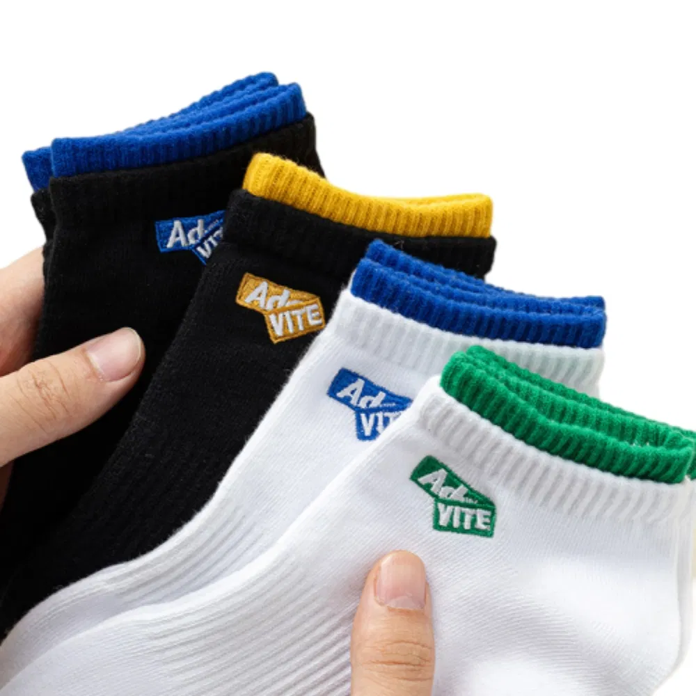 Meias de tornozelo minimalistas de venda por atacado, melhores vendas, aparência casual para o dia a dia, estilo esportivo