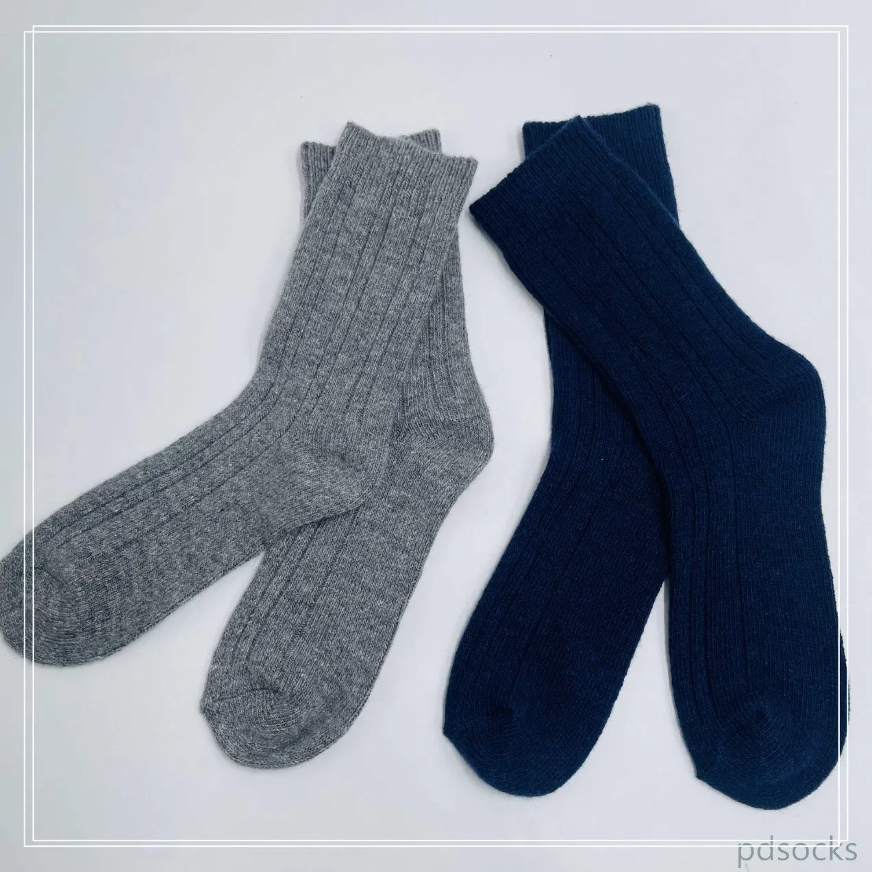 Meias térmicas de lã para adultos com 10% meias de bota de caxemira