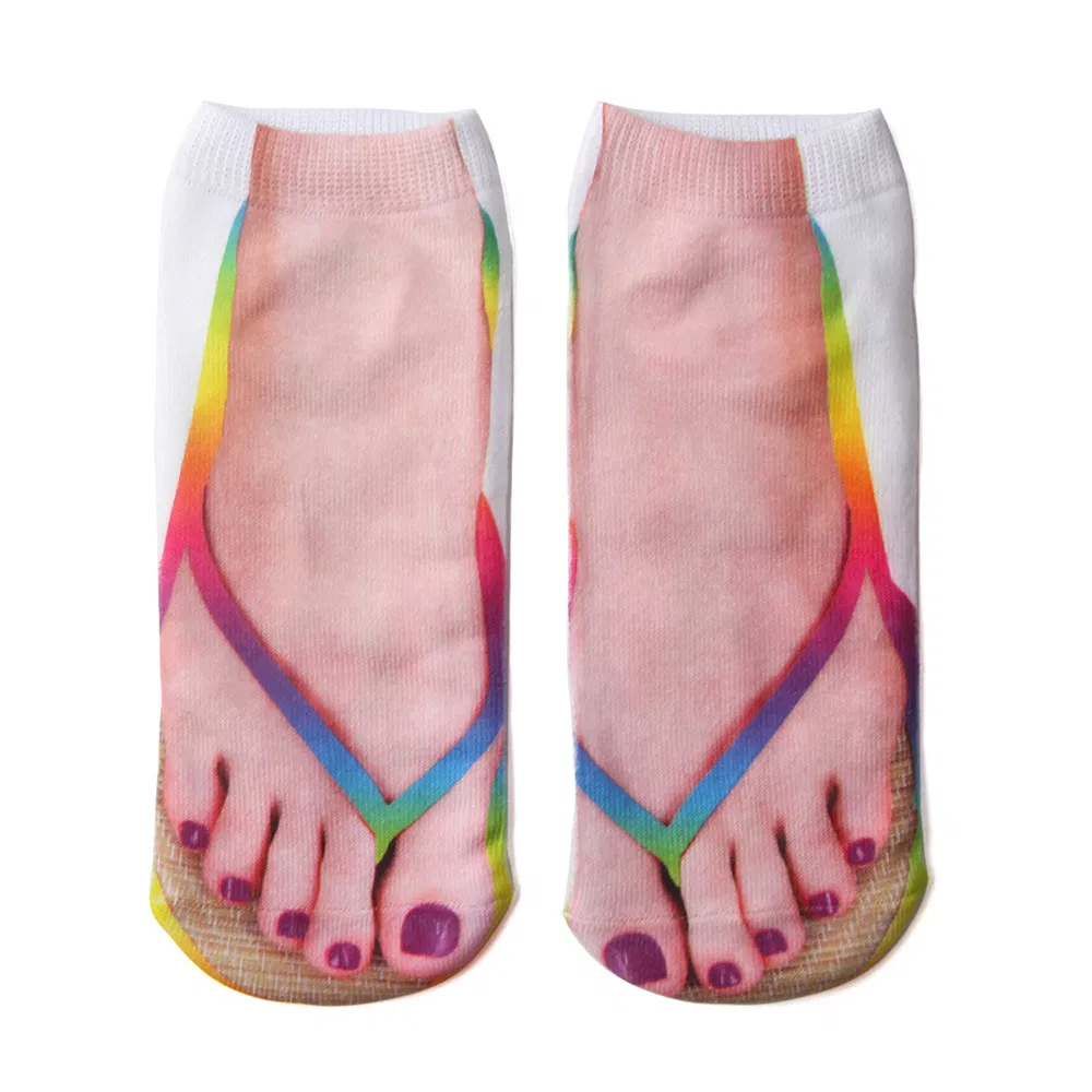 Meias Divertidas Malucas Unissex Legais e Funky 3D Meias Estampadas e Padronizadas para Meninos Meias Tubulares de Novidade Atlético