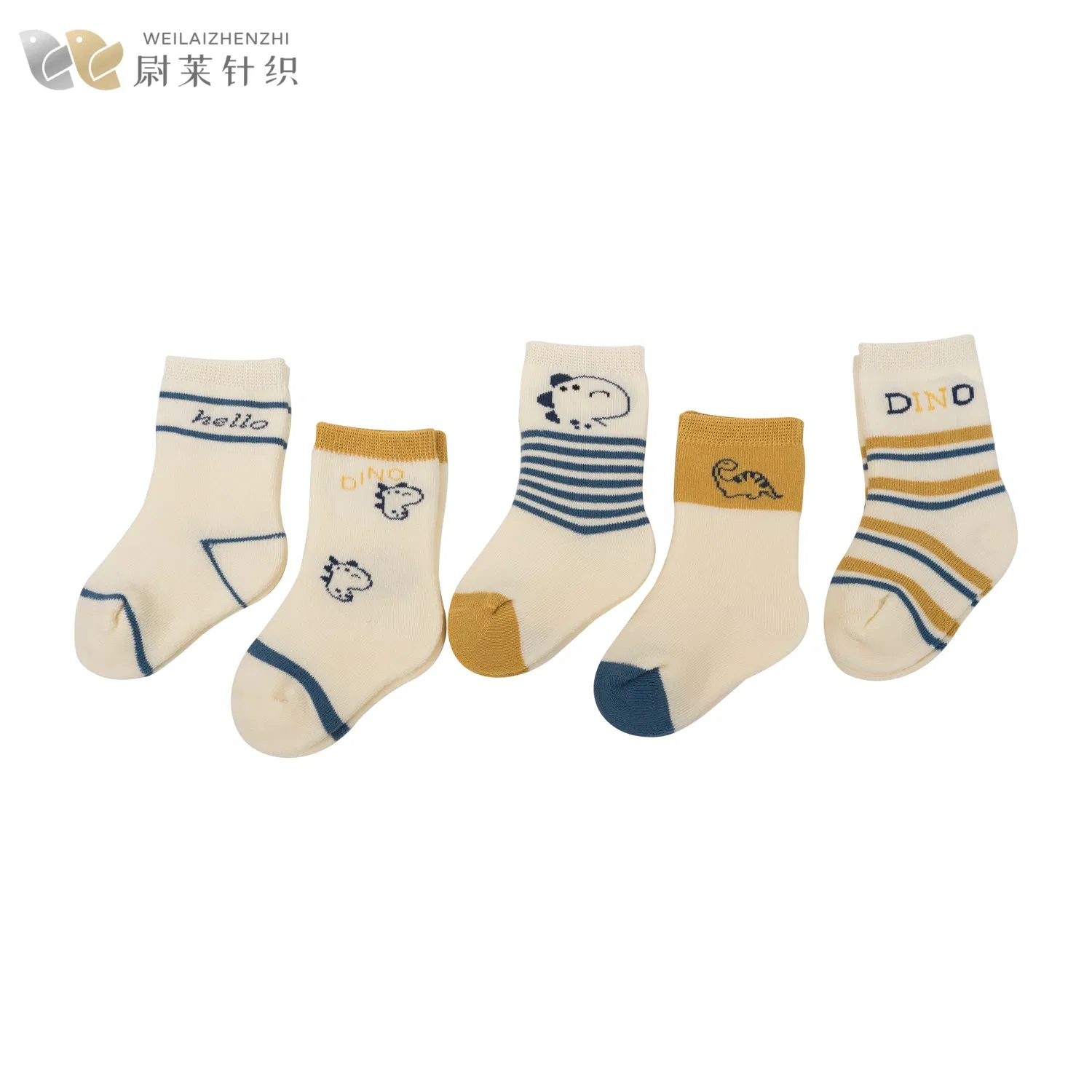 Meias de Algodão Impressas com Animais Fofos para Atacado, Meias Casuais para Crianças, Meias de Desenho Animado, Personalizáveis, Engraçadas, de Outono, Tricotadas