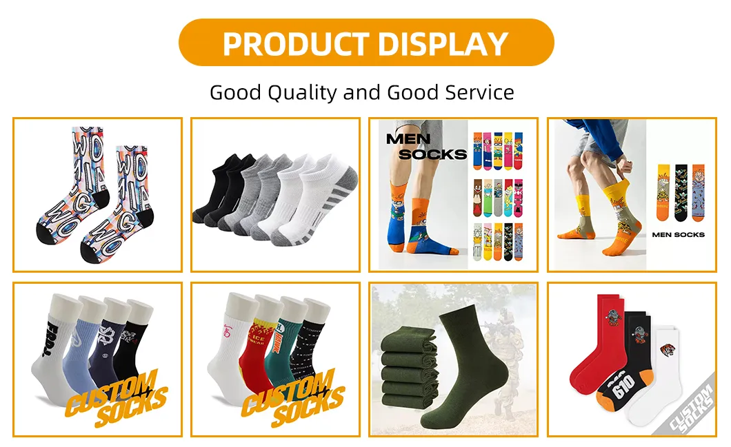 Meias descartáveis de logo personalizado, meias de bambu, meias de algodão para homens, meias de tornozelo