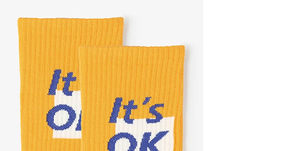 Meias esportivas de algodão personalizadas com logo para homens, mulheres e crianças, com aderência diária