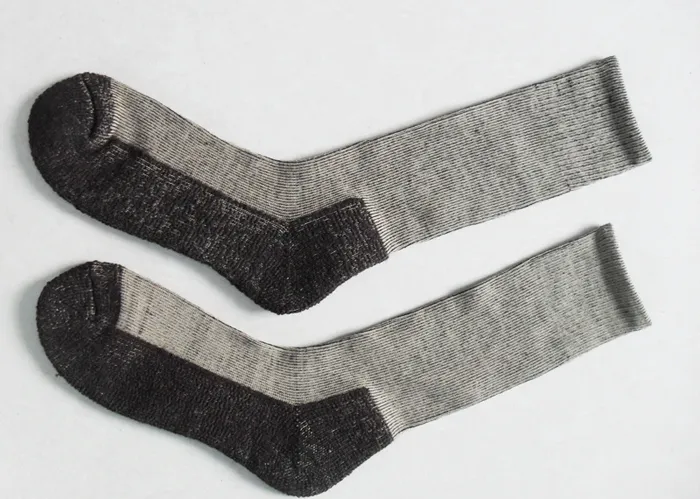 Design Personalizado Atacado Meias de Lã Merino para Homens