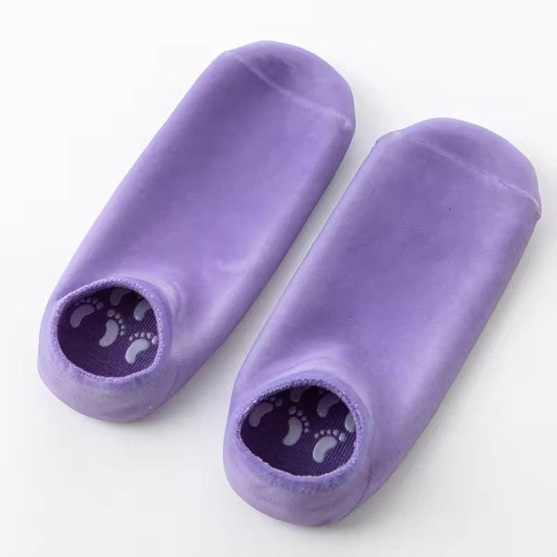 Meias de Gel Personalizadas Hidratantes Antiderrapantes para SPA e Cuidados com os Pés