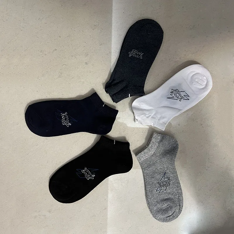 Meias Invisíveis Personalizadas Estilosas para Homens - Novo Design