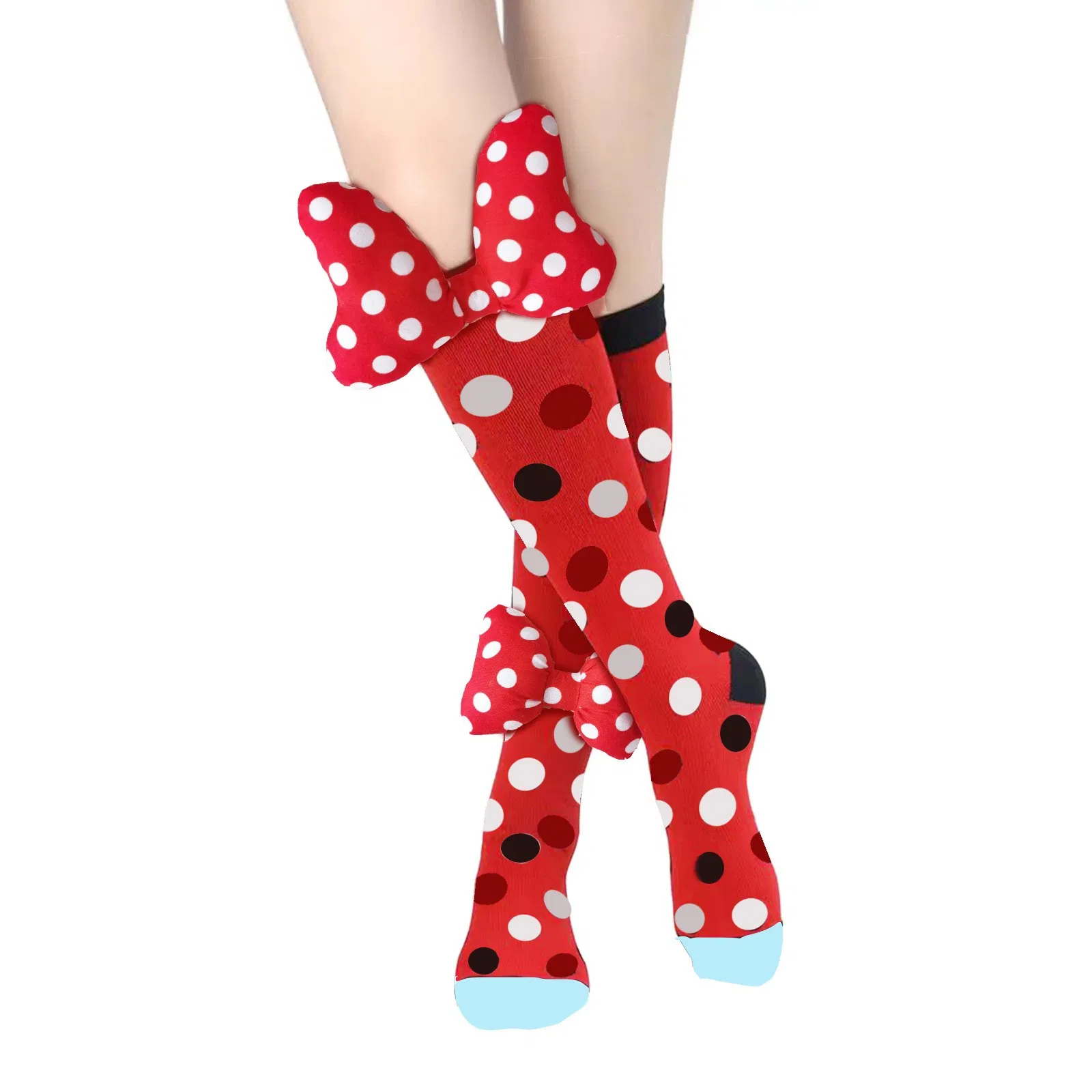 Meias Coloridas 3D de Desenho Animado para Crianças - Estilo Moderno até o Joelho