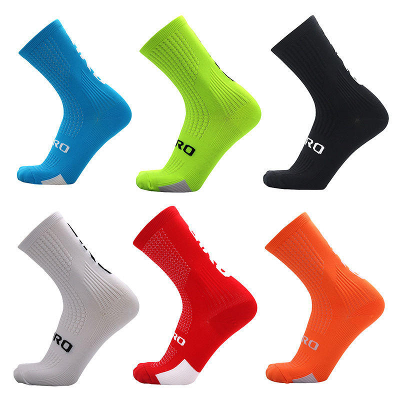 Meias de Esporte de Alta Qualidade Personalizadas com Logo para Academia, Meias de Compressão Grossas para Ciclismo e Basquete, Meias de Crew para Homens