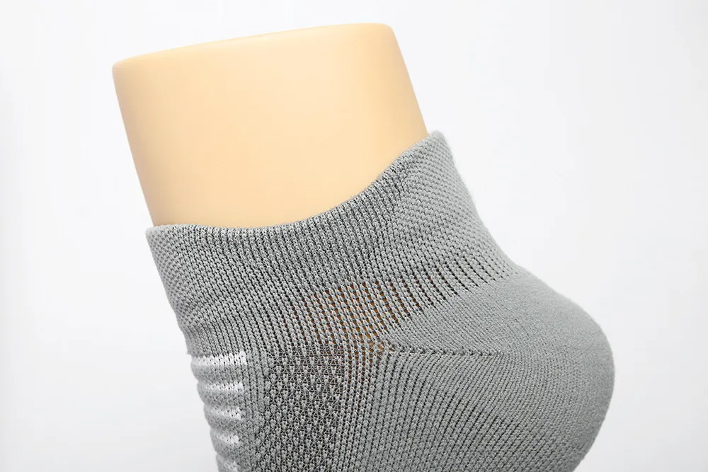 Meias de tornozelo de alta elasticidade para absorção de suor por atacado