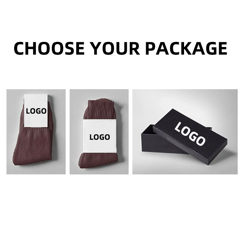 Meias de Algodão Jacquard Unissex para o Dia a Dia, Personalizadas com Logo, Confortáveis