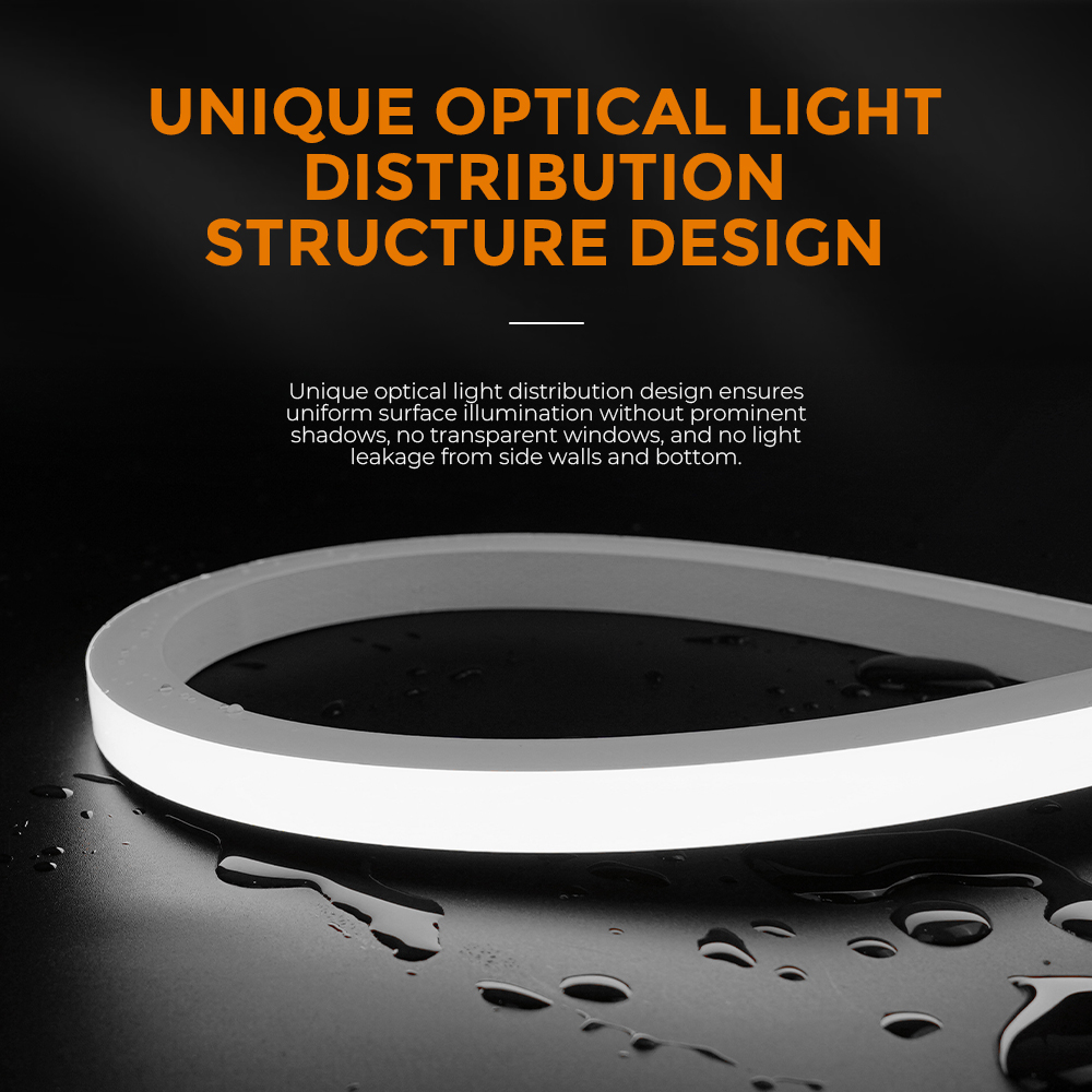 SHUNQI Architectural Underwater LED Neon Flex IP68 Waterproof Strip Light For Landscape Pond And Spa Lighting