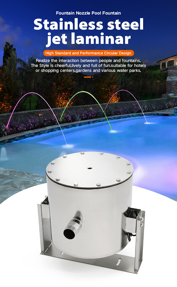 Underwater Fountain Light Display 1