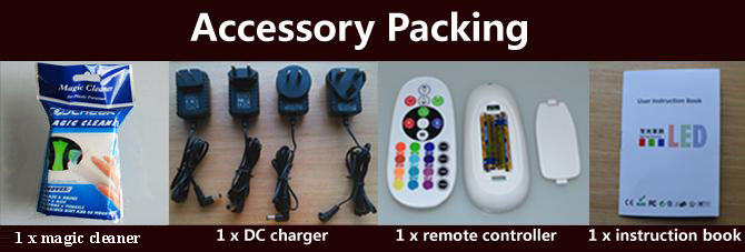 LED Ball Accessories Package