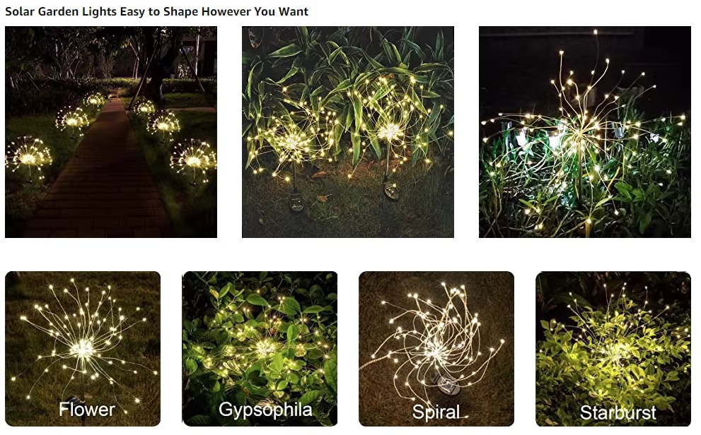 Solar Starburst Light Paths