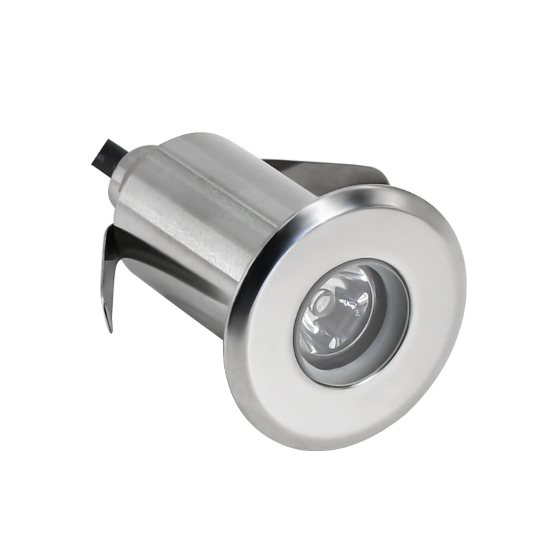 Recessed 3W 12 Volt IP68 Stainless Steel LED Swimming Pool Light Waterproof Underwater Landscape Lamp