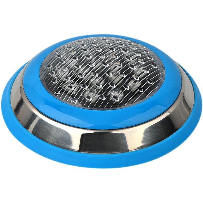 LED Swimming Pool Light Outdoor Waterproof Wall-Mounted Low Voltage 12V/24V Underwater RGB Colorful Water Bottom Wall Light IP68