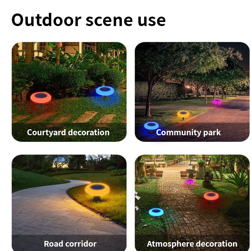 Factory Wholesale Solar Powered IP67 Waterproof Changing Floating Lamp Outdoor Party Garden Pond Swimming Pool Lights