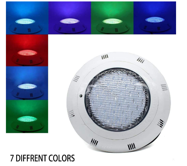 Submersible Recessed Ip68 Waterproof RGB Inground Pool Lighting Wireless Wall Mounted Underwater Lamp Pool Led Swimming Light