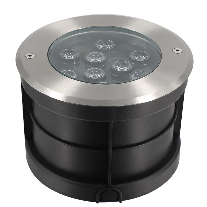 Underground inground led light mounting