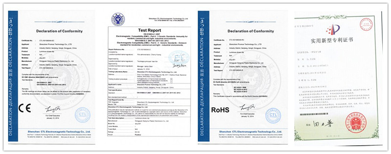 Product Certifications