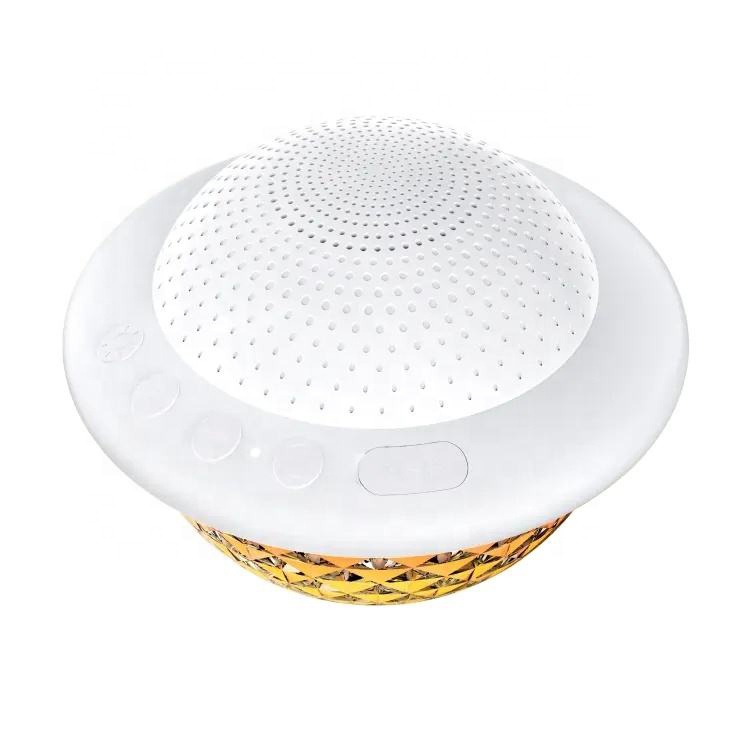 KENUO Colorful LED Light IPX7 Waterproof Portable Wireless Floating Swimming Pool Underwater Speakers