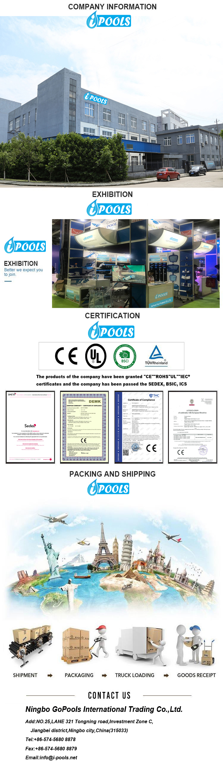 Pool Light Showcase