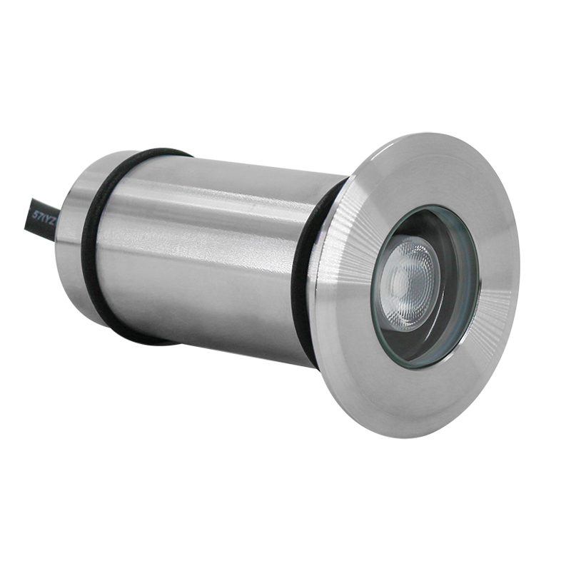 RGBW 10W 316 Stainless Steel Glass LED Pool Light DMX512 Control AC/DC 12-24V Floating Recessed Ground IP68 Rating Warm White