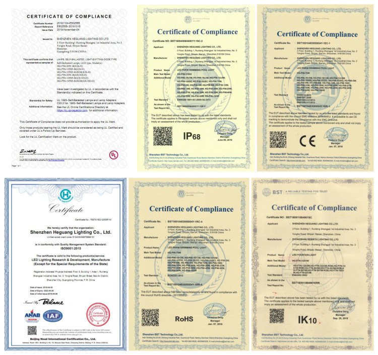 Certifications Display