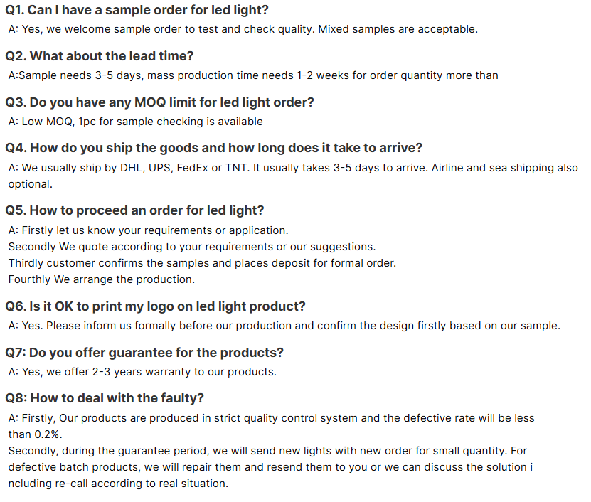 FAQ Graphic