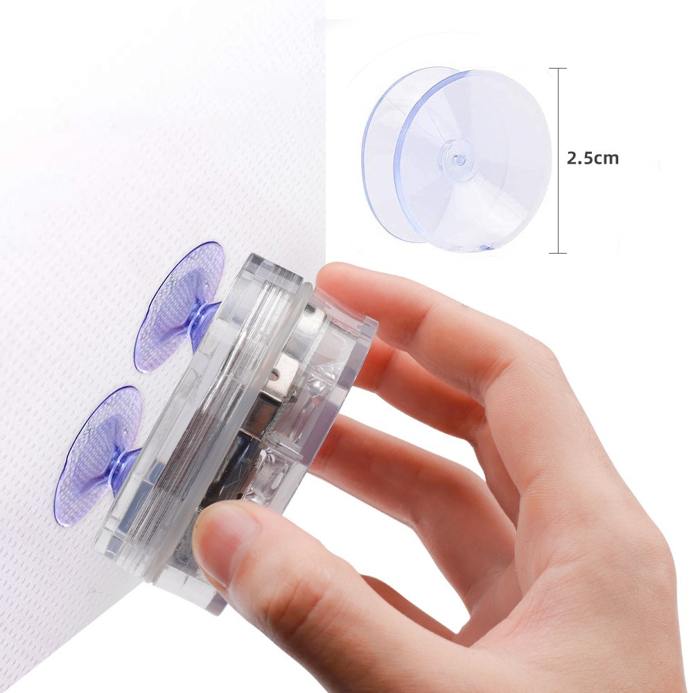 LED Remote Control Diving Light RGB Colorful Luminous Waterproof Light Swimming Pool Magnet Sucker Diving Spa Light
