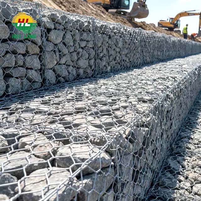 Materasso Reno Plus Rivestito In PoliMac Per Canalizzazione E Protezione Spalla Ponte