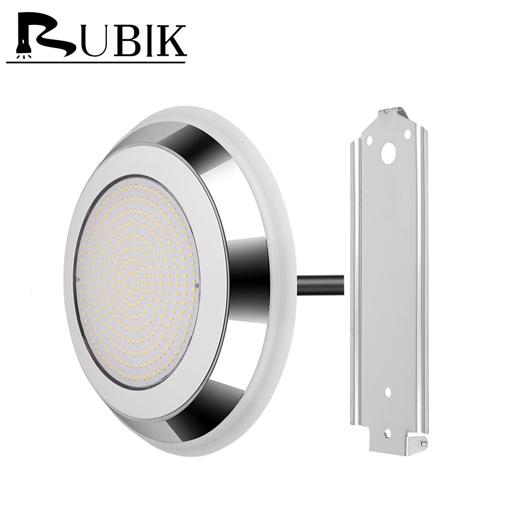 304 Stainless Steel ABS Waterproof LED Wall-Mounted 35W RGB Underwater Light IP68 Low Voltage Swimming Pools Landscape