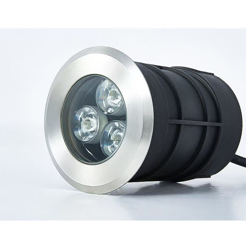 Popular IP68 Nicheless Anti-Rust LED Underwater Swimming Pool Light ABS Waterproof RGB Illuminating Lamp for Concrete Fiberglass