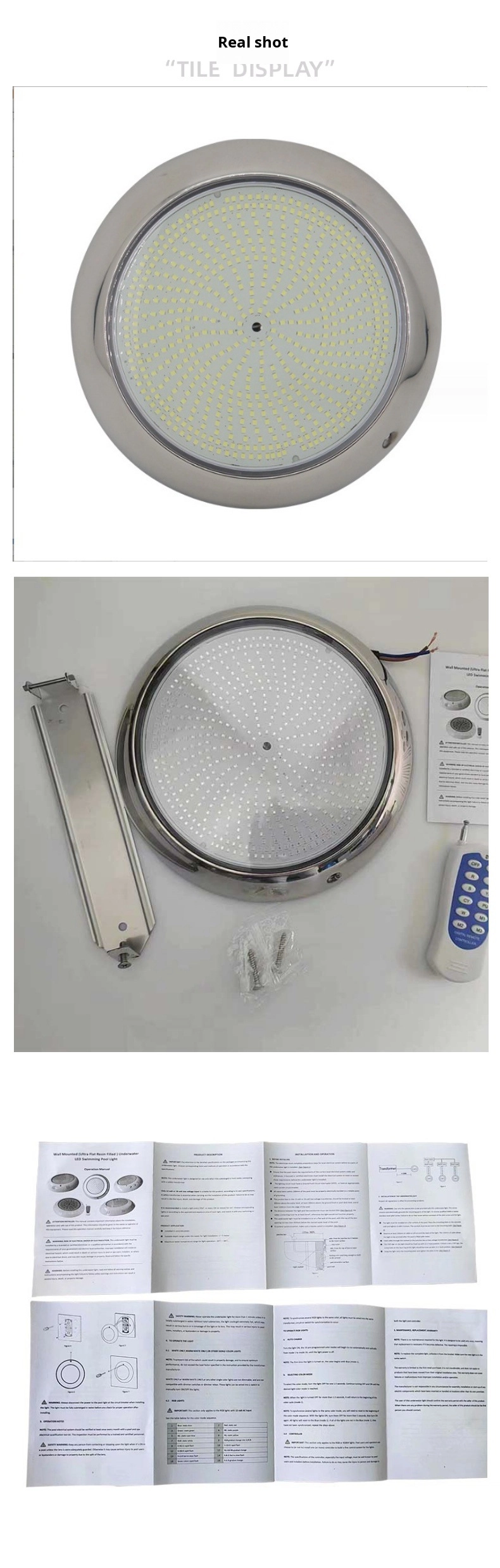 LED Swimming Pool Lights Production