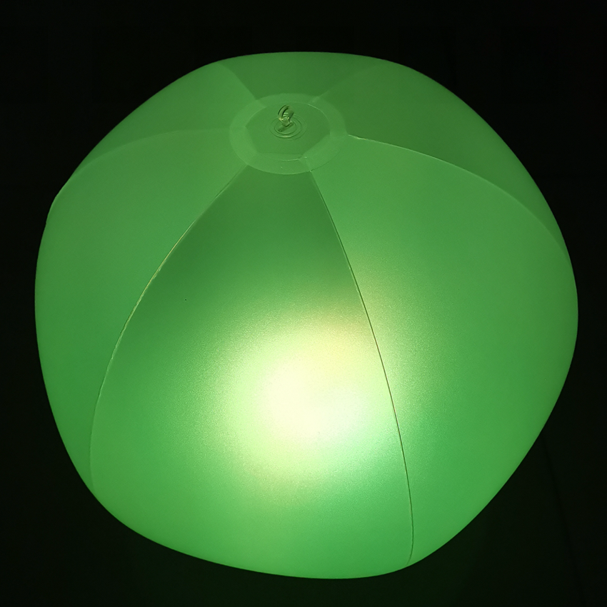Inflatable Solar Floating Swimming Pool Pond LED Light Lamp Ball with RGBW Color Changing for Garden Beach Party