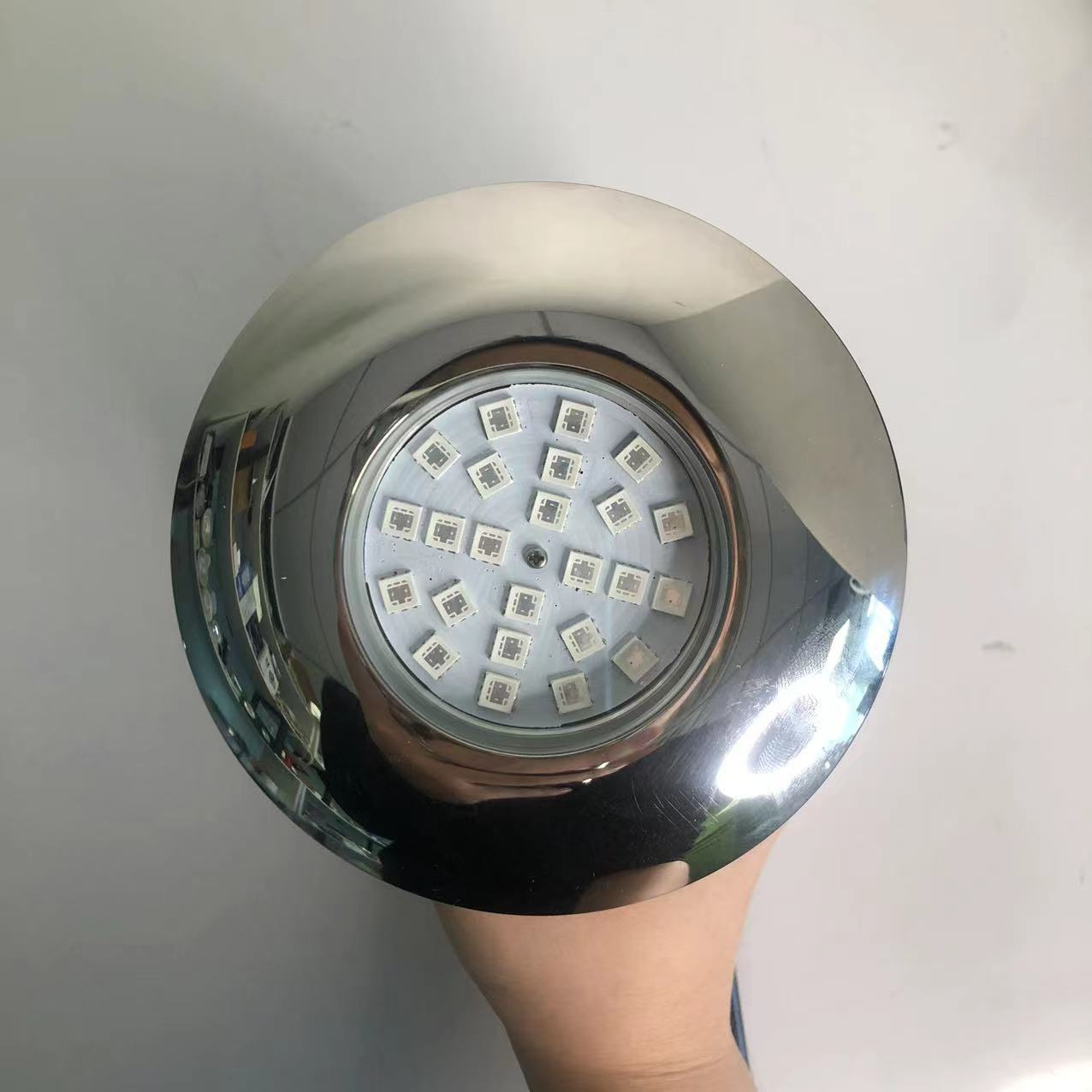 5W LED Underwater Light Full Stainless Steel Recessed Cement Concrete Swimming Pool Bulb Lamp Underground Spotlight RGB Colorful