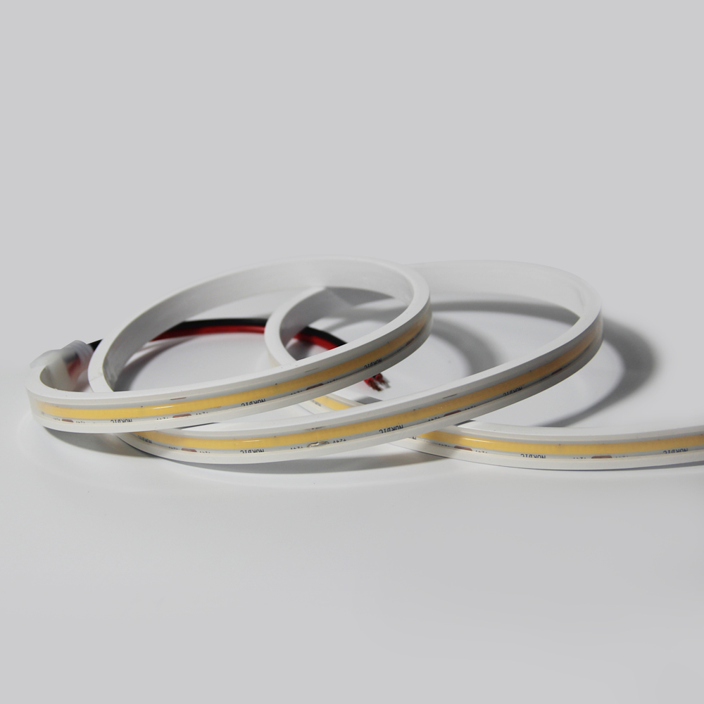 High Density IP67 IP68 Waterproof Linear Luminescence Led Strip Flexible Cob Strip Light for Swimming Pool Outdoor Decoration