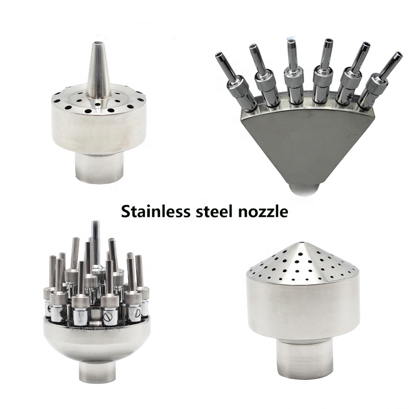 Stainless Steel Multi-directional Jet Nozzle LED Underwater Diving Light IP68 Landscape Spotlight