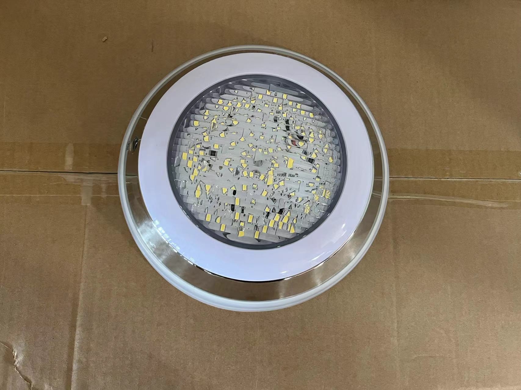 12W RGB Cool White LED Pool Light Stainless Steel Body IP68 Rating Surface Blue &amp; White 6W 18W For Swimming Pool