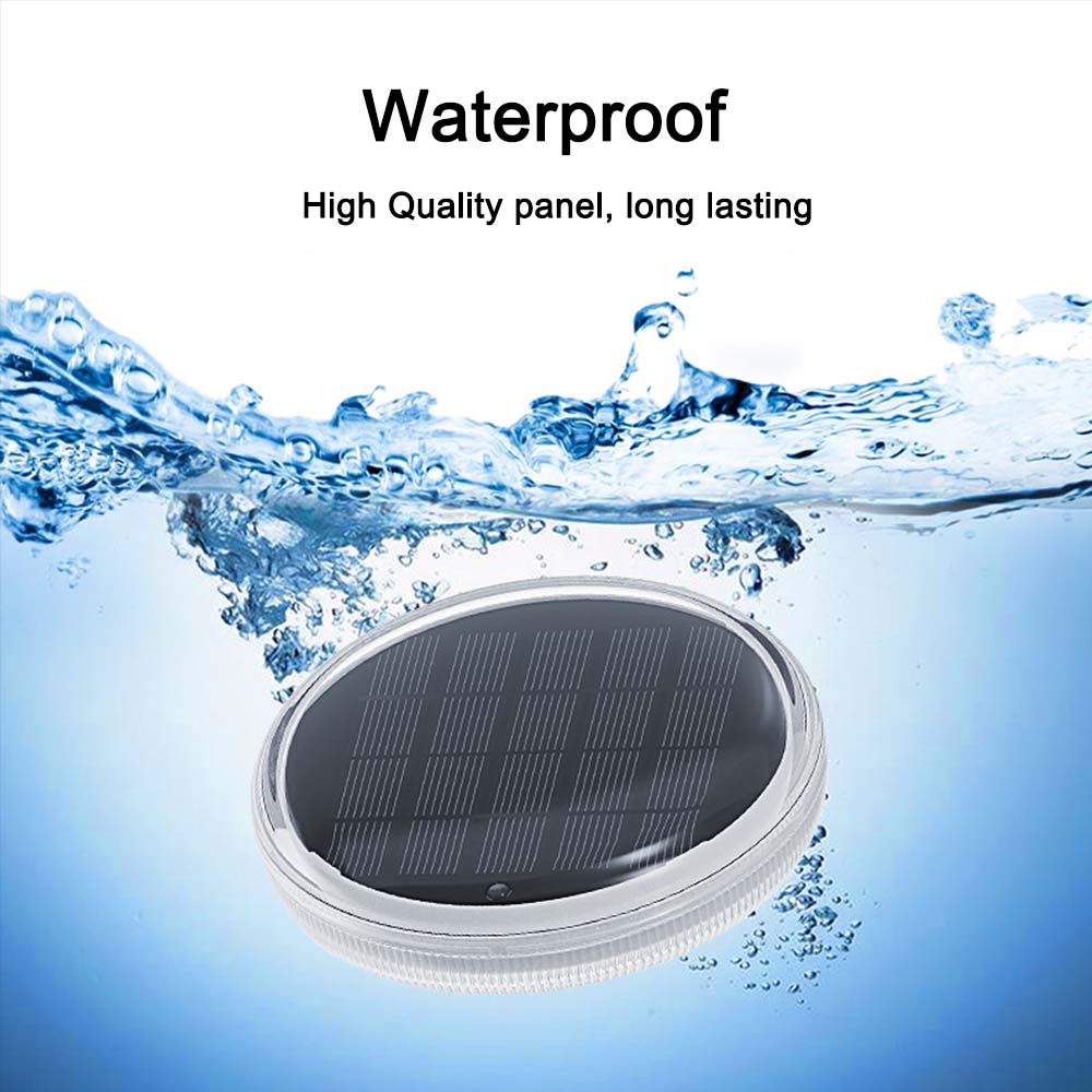 Pool Decoration Lights Led RGBW Submersible Floating Solar Pool Lights for Swimming Pool