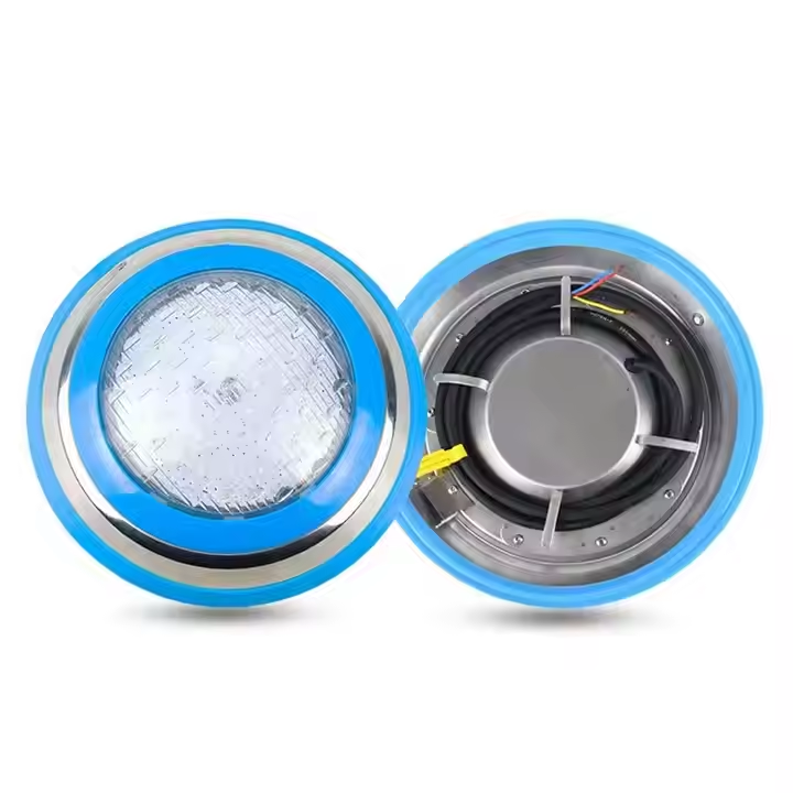 IP68 Underwater Blue LED Pool Light 12V Low Voltage - Durable Waterproof Submersible Swimming Lamp for Outdoor Fountains &amp; SPA